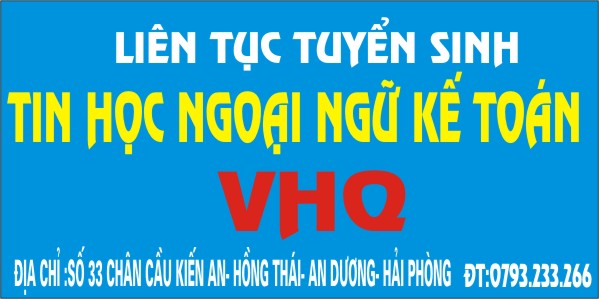 TRUNG TÂM ĐÀO TẠO VHQ